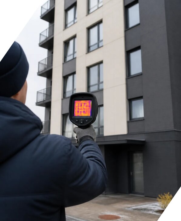 Тепловизионное обследование зданий в Слободской от 5153 р. | ЭкспертизаРоссия