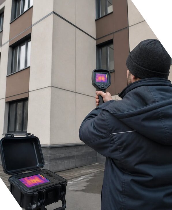 Тепловизионное обследование зданий и сооружений в Слободской