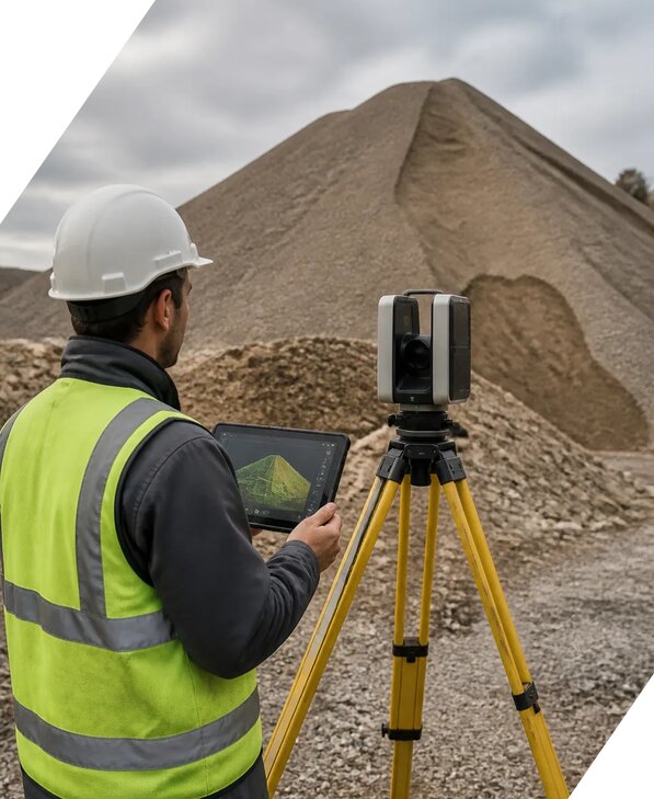 Лазерное 3D сканирование насыпей в Слободской от 15458 р. | ЭкспертизаРоссия
